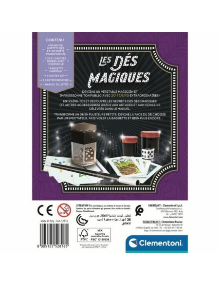 Magic Game Clementoni Coffret des dés magiques (FR)