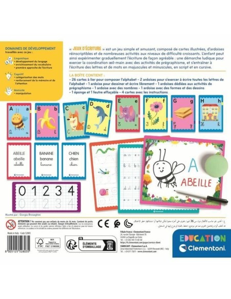 Educational Game Clementoni Jeux d'écriture (FR)