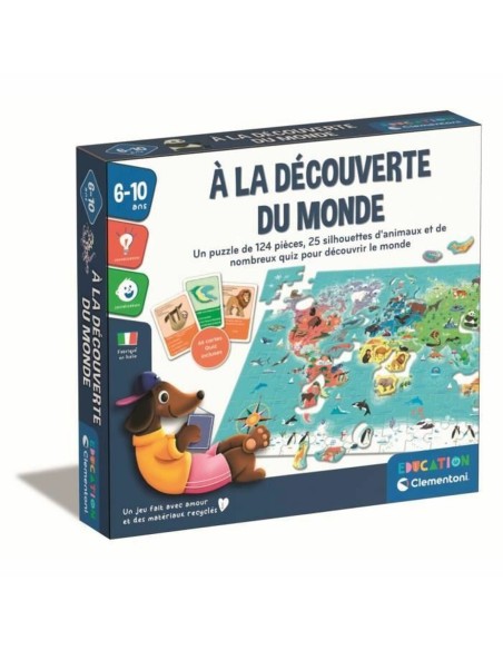 Educational Game Clementoni À la découverte du monde (FR)