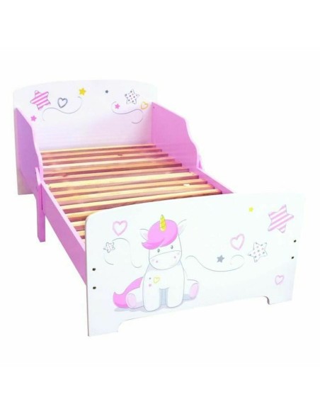 Bed Fun House Unicorn MDF Wood 144 x 77 x 59 cm