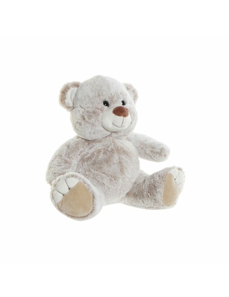 Fluffy toy DKD Home Decor Brown Beige Multicolour Plastic Bear 29 x 24 x 29 cm