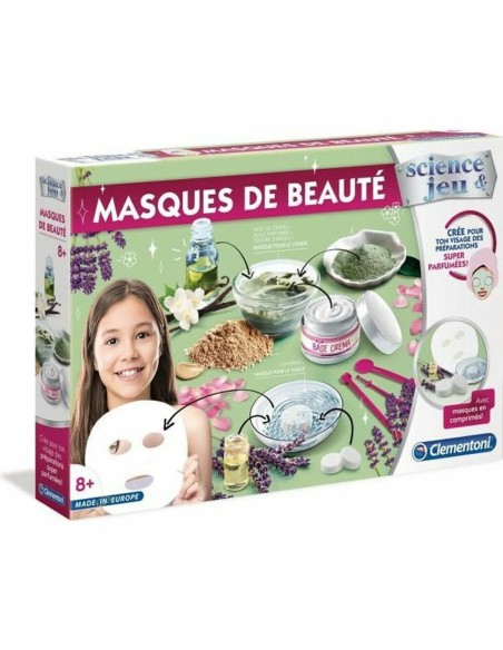 Children's Make-up Set Clementoni Science & Jeu  Beauty masks (FR) Multicolour