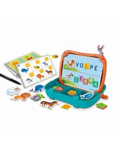 Board game Clementoni Magnetic Letters & Animals Case (FR) 2