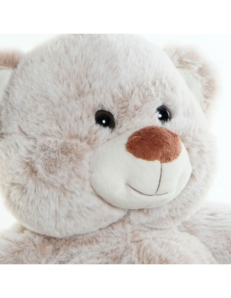 Fluffy toy DKD Home Decor Brown Beige Multicolour Plastic Bear 29 x 24 x 29 cm