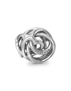 Woman's charm link Pandora FAMILY ALWAYS ENCIRCLED HEART