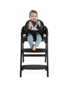 Highchair Chicco Crescendo Lite cairo coal Black Stainless steel 2