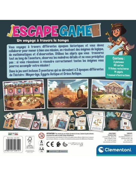 Board game Clementoni Escape Room (FR)