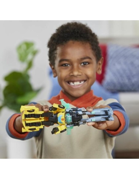 Action Figures Hasbro Cyber-Combiner Bumblebee et Mo Malto