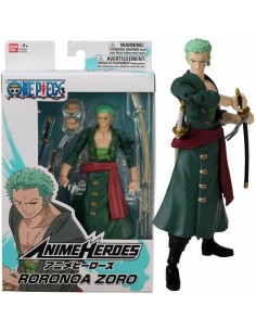 Jointed Figure One Piece Anime Heroes - Roronoa Zoro 17 cm