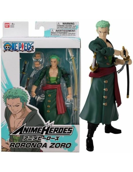 Jointed Figure One Piece Anime Heroes - Roronoa Zoro 17 cm