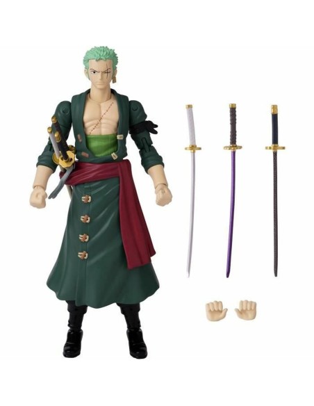 Jointed Figure One Piece Anime Heroes - Roronoa Zoro 17 cm
