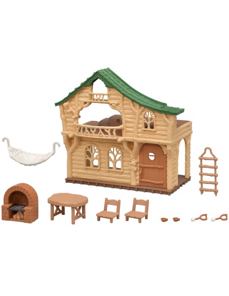 Doll's House Sylvanian Families The Lake Chalet