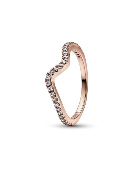 Ladies' Ring Pandora SPARKLING WAVE - RING - SIZE 54