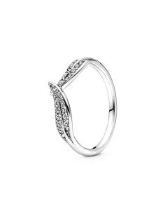 Ladies' Ring Pandora LEAF PAVE - RING - SIZE 52