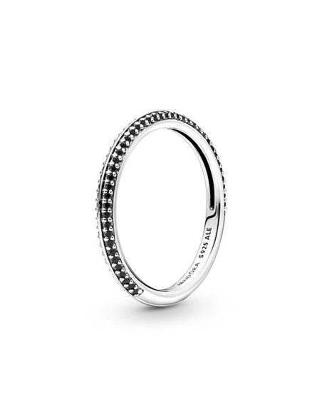 Ladies' Ring Pandora ME COLLECTION BLACK PAVE - RING - SIZE 52