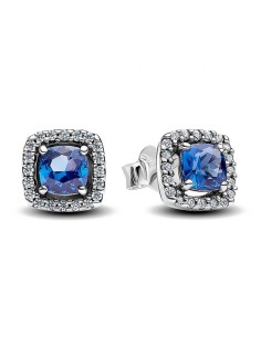 Ladies' Earrings Pandora 293551C01 Blue Silver
