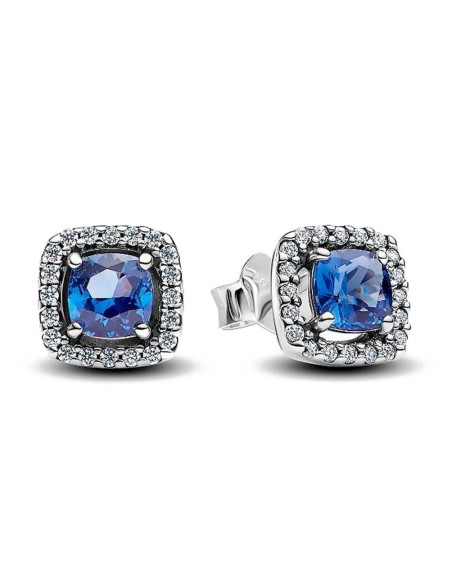 Ladies' Earrings Pandora 293551C01 Blue Silver