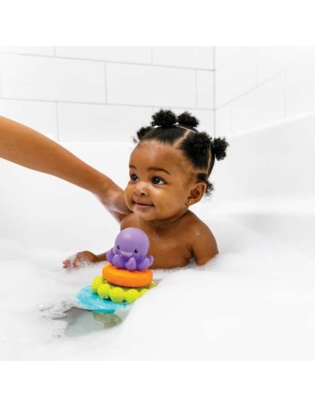 Balancing Pyramid Infantino Octopus bath pyramid