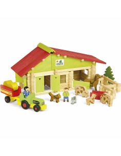 Farm with Animals Jeujura Wooden Farm Playset