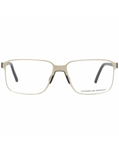Men' Spectacle frame Porsche P8313 Golden ø 57 mm