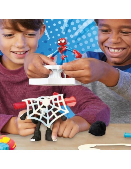 Modelling Clay Game Play-Doh Spider-Man Slash Attack Multicolour