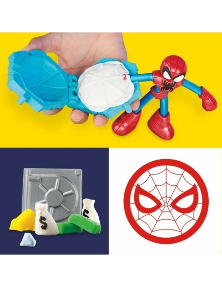 Modelling Clay Game Play-Doh Spider-Man Slash Attack Multicolour