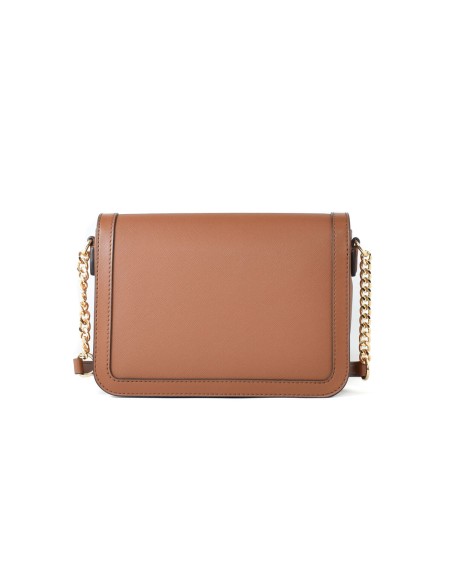 Shoulder Bag Michael Kors Leida Brown 23 x 17 x 6 cm