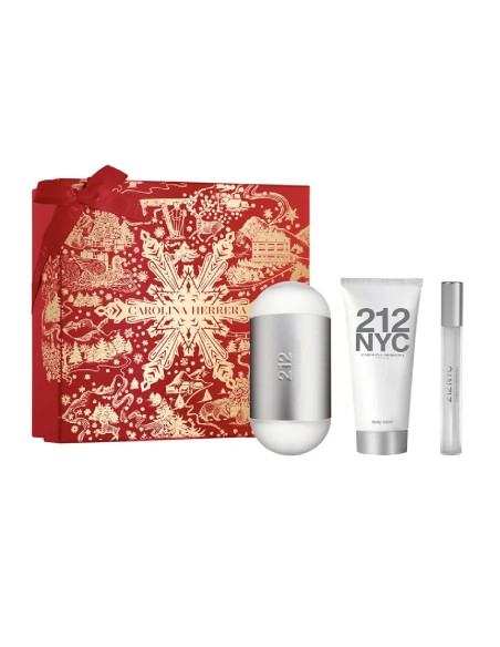 Women's Perfume Set Carolina Herrera 212 Woman