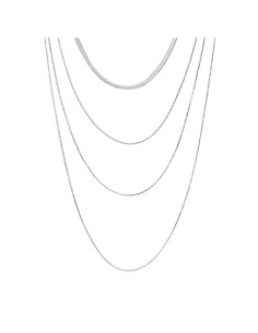 Ladies' Necklace Stroili 1688349 Silver
