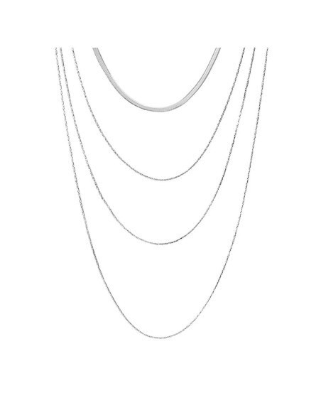 Ladies' Necklace Stroili 1688349 Silver