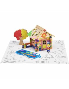 Construction set Jeujura Chalet to Paint 2
