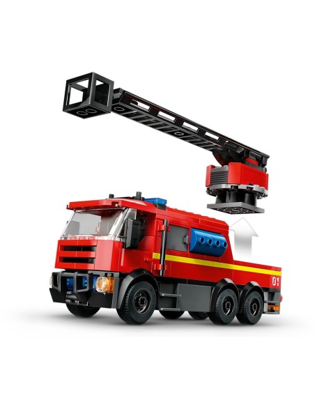 Playset Lego 60414 Fire station with Fire engine