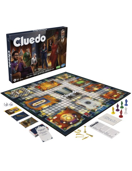 Board game Hasbro Cluedo (FR) Multicolour