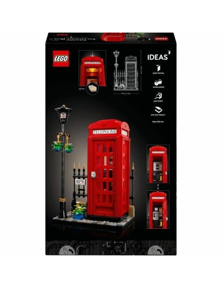 Construction set Lego 21347 London Telephone Booth 1460 Pieces