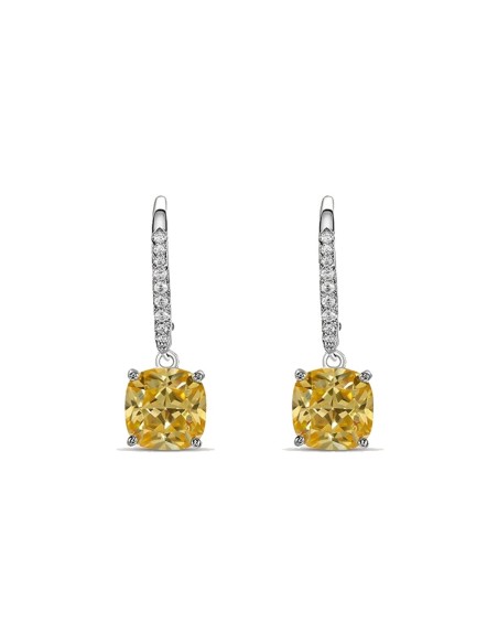 Ladies' Earrings Stroili 1694265 Yellow
