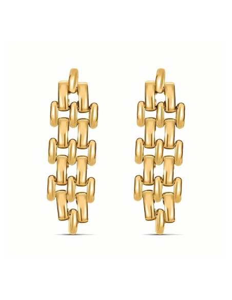 Ladies' Earrings Stroili 1694749 Golden