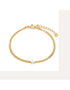 Ladies' Bracelet Stroili 1694688 Golden 2