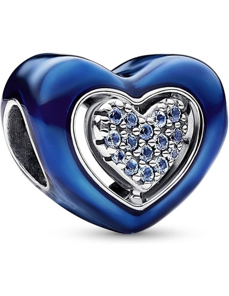 Ladies' Beads Pandora BLUE SPINNABLE HEART