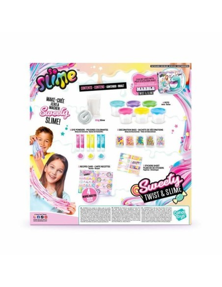 Modelling Clay Game Canal Toys Twist & Slime Sweety Kit