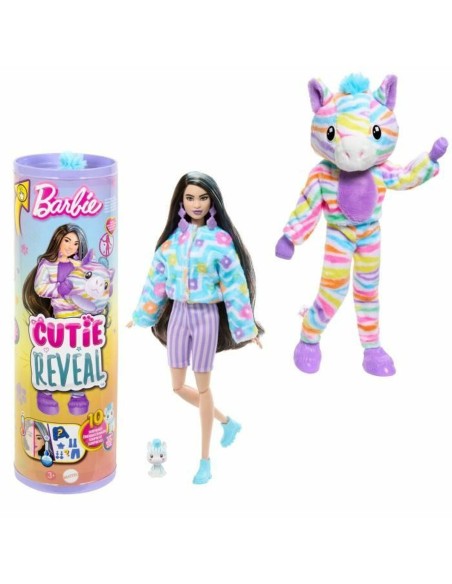 Baby Doll with Accessories Barbie Zebra Doll Colorful Dream