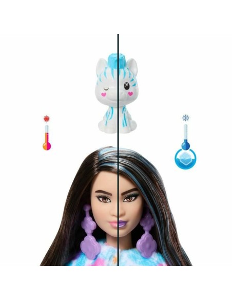 Baby Doll with Accessories Barbie Zebra Doll Colorful Dream