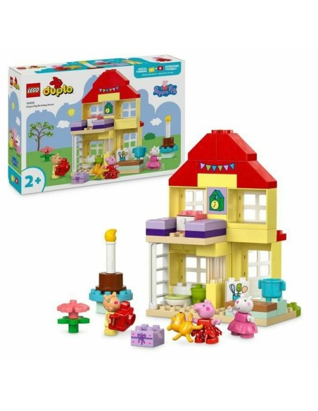 Construction set Lego 10433 Peppa Pig's Birthday Party Multicolour 59 Pieces