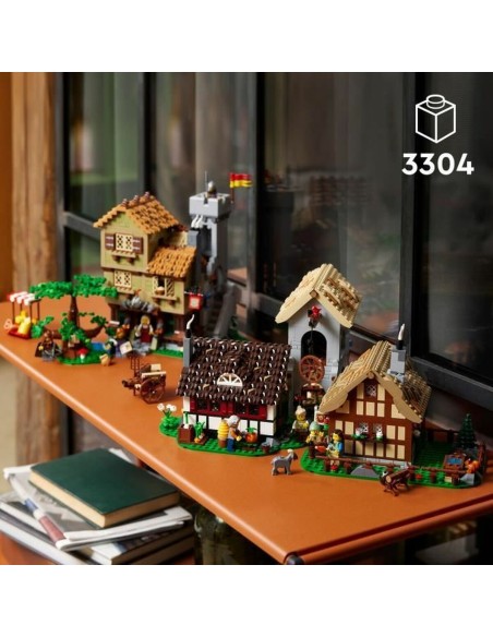 Construction set Lego 10332 Medieval Town Square 3304 Pieces