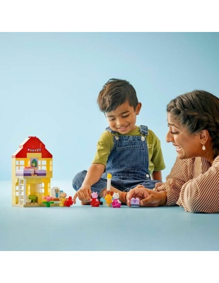 Construction set Lego 10433 Peppa Pig's Birthday Party Multicolour 59 Pieces