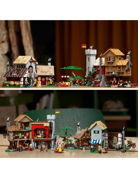 Construction set Lego 10332 Medieval Town Square 3304 Pieces