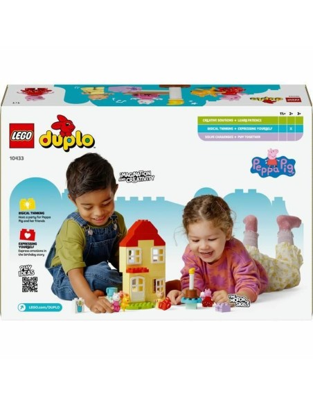 Construction set Lego 10433 Peppa Pig's Birthday Party Multicolour 59 Pieces