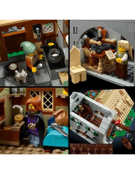 Construction set Lego 10332 Medieval Town Square 3304 Pieces