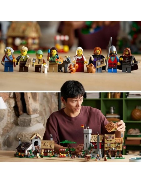 Construction set Lego 10332 Medieval Town Square 3304 Pieces