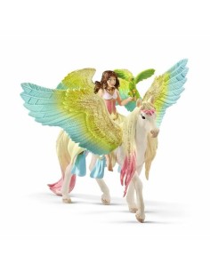 Action Figure Schleich Fairy Surah with glitter Pegasus