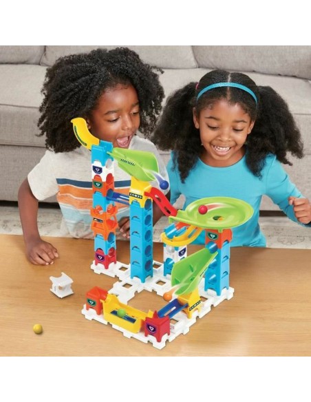 Marbles set Vtech Marble Rush Marble Run - Beginner Set Circuit + 4 Years Track with Ramps 47 Pieces